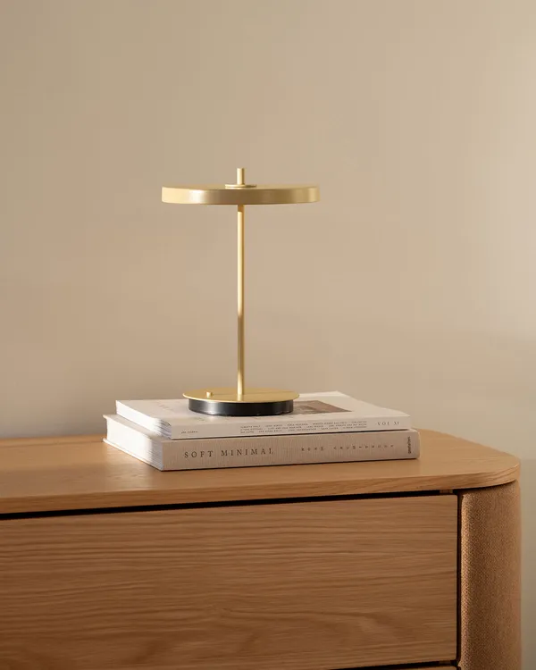 Asteria Move Monochrome Portabel Lampe Butter Yellow