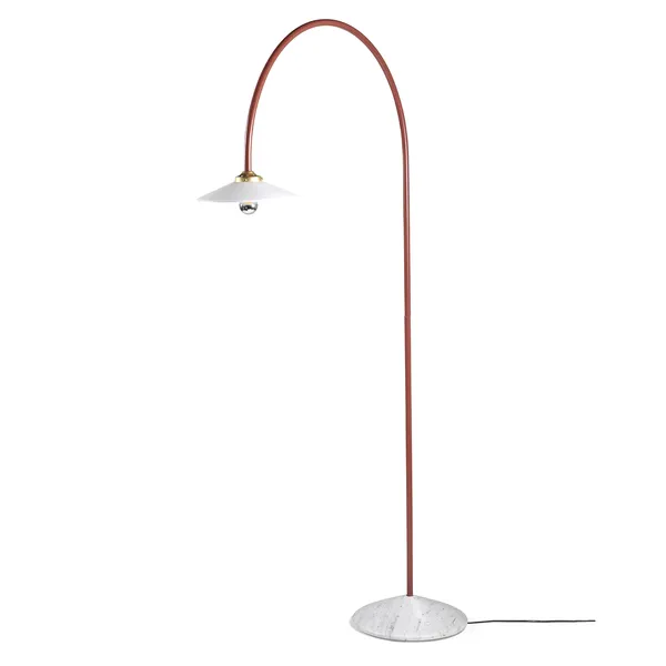 Valerie Object Standing Lamp N1 Gulvlampe Menie Red/Marmor