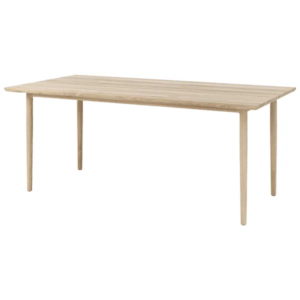 Arv Spisebord 90x180 cm Hvitoljet Eik