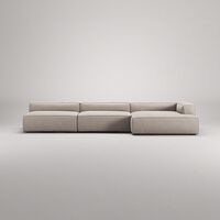 Grand 5-Paikkainen Sohva leposohva Oikea Sandshell Beige