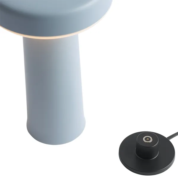 Ease Bærbar Bordlampe Lyseblå