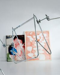 Bloom Tv Stand Chrome