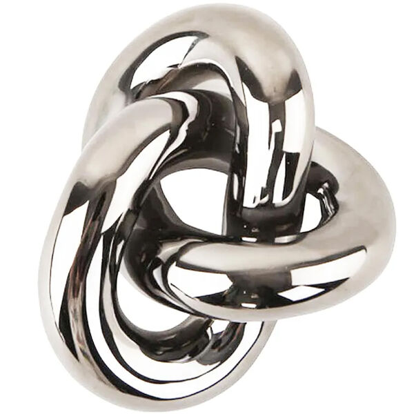 Knot Table Dekorasjon Liten Light Silver