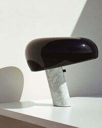 Snoopy Bordlampe Sort