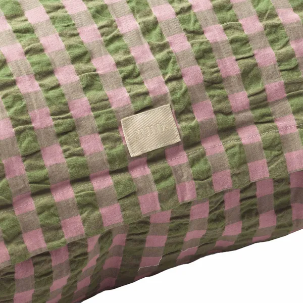 Bæk & Bølge Putevar 60x63 cm Grønn/Pale Pink