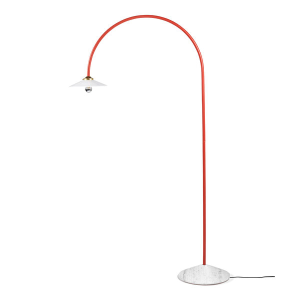 Valerie Object Standing Lamp N1 Gulvlampe Rød/Marmor