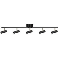 Hubble 5 Long Loftslampe Sort