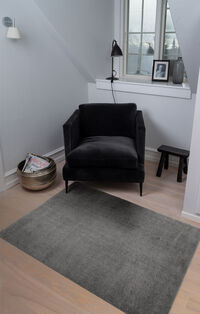 Unicolor Dørmåtte Stålgrå 90x130 cm