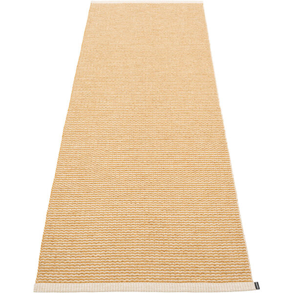 Mono Teppe Ochre/Cream 85x260 cm