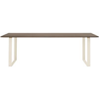 70/70 Bord 90x225 cm Massiv Rökt Ek / Sand