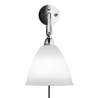 Bestlite BL7 Vegglampe Krom / Benporselen