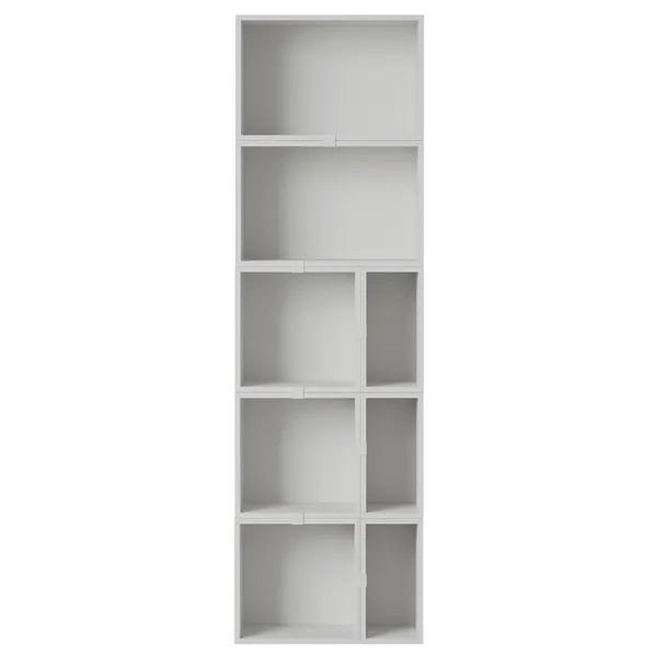 Stacked Configuration 7 Boghylde Grå