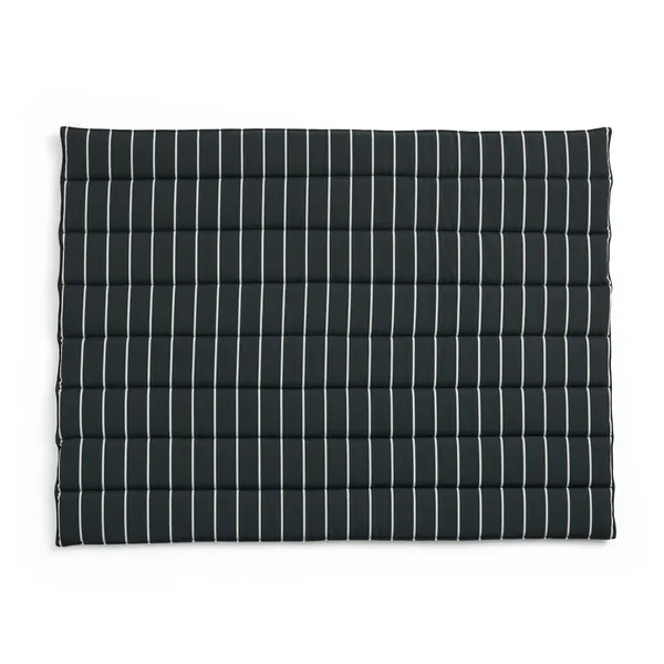 Outdoor Market Sofa Cushion Black With Beige Stripe
