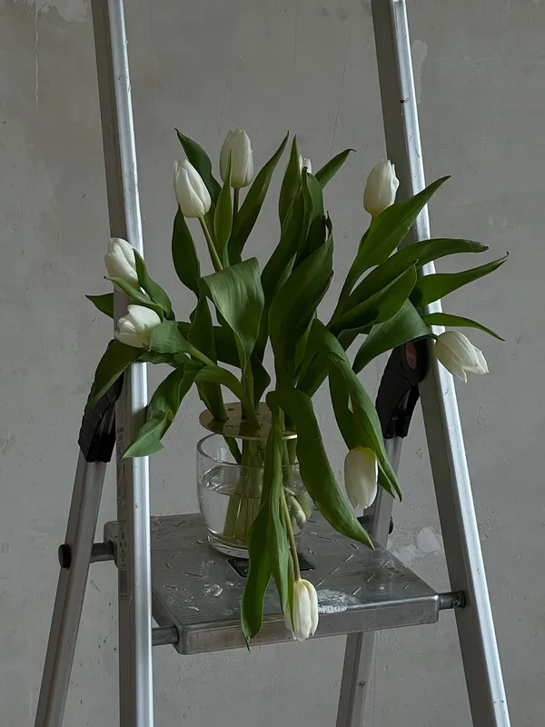 Ikebana Small Vas Mässing