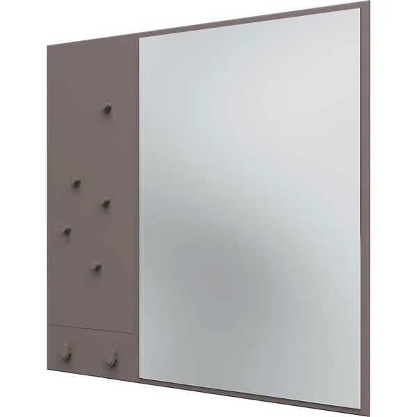 Memo Wall Mirror With Notice Board Coffee