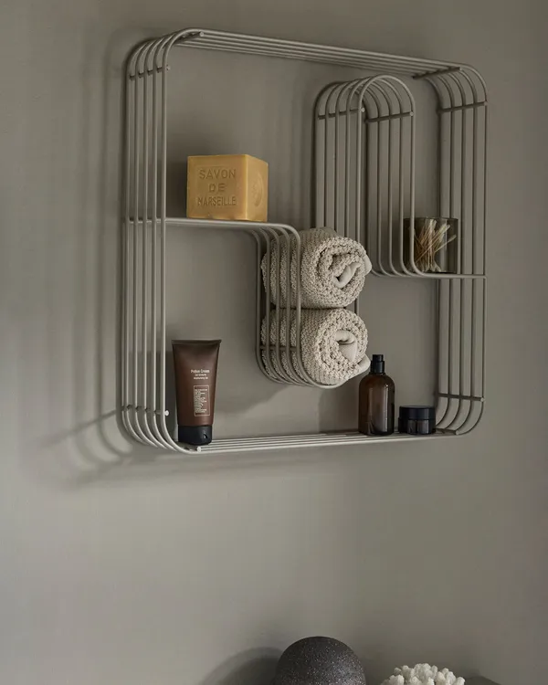 Curva Hylde 45x45 cm Taupe