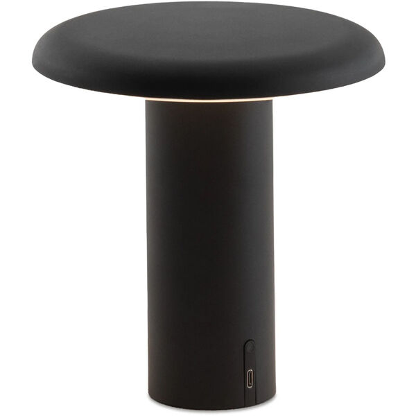 Takku Bordlampe Bærbar Varnished Black
