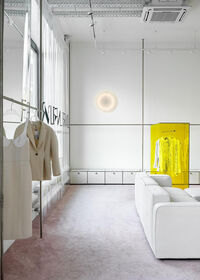 MoodMoon Væg-/Loftslampe 60 cm Hvid
