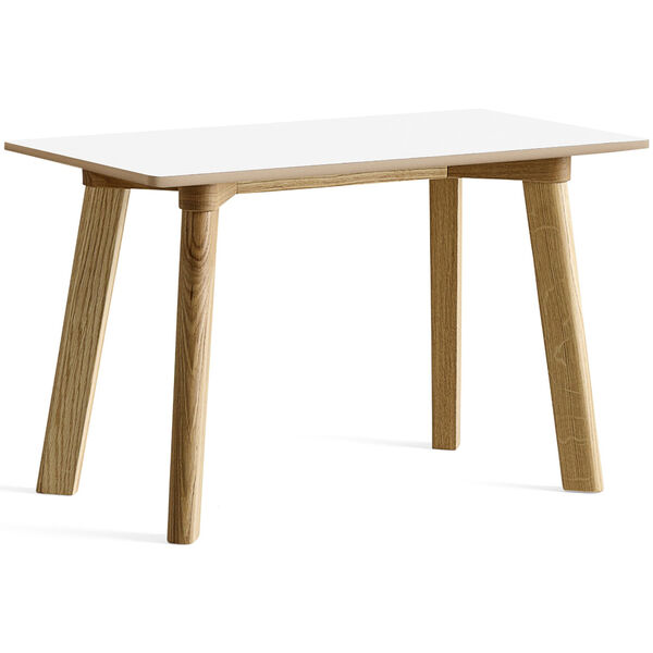 CPH Deux 215 2.0 Bænk 75 cm Pearl White / Vandbaseret Lakeret Eg