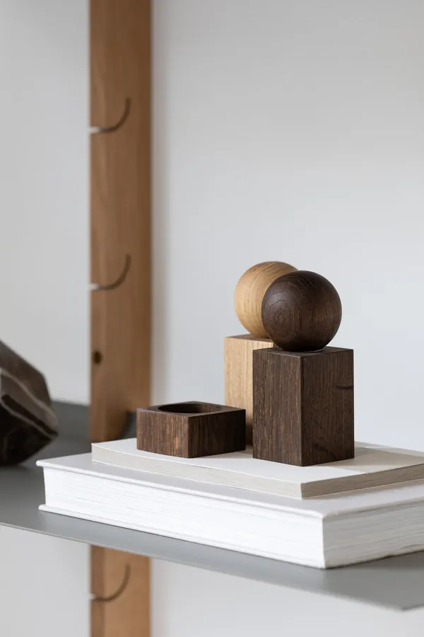 Twist Salt And Pepper Set Oak