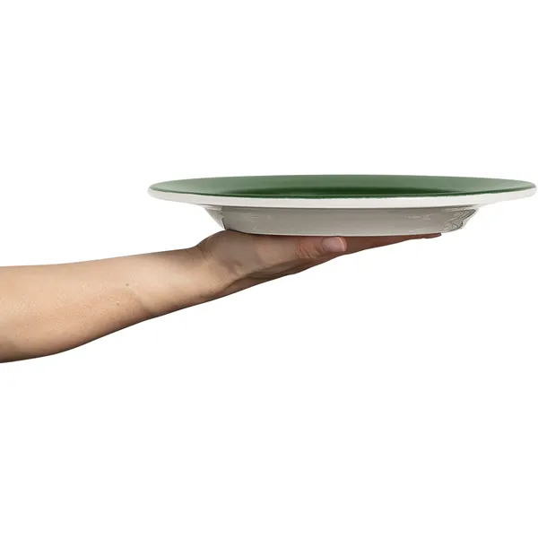 Basic Tallerken 28 cm Skogsgrønn
