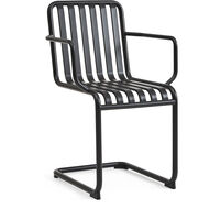 Palissade Cantilever Armchair Anthracite powder coated steel