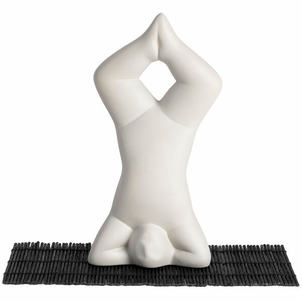 Yoga Veistos no 3 Vaaleanharmaa
