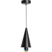Cherry LED Pendel 160 mm Svart