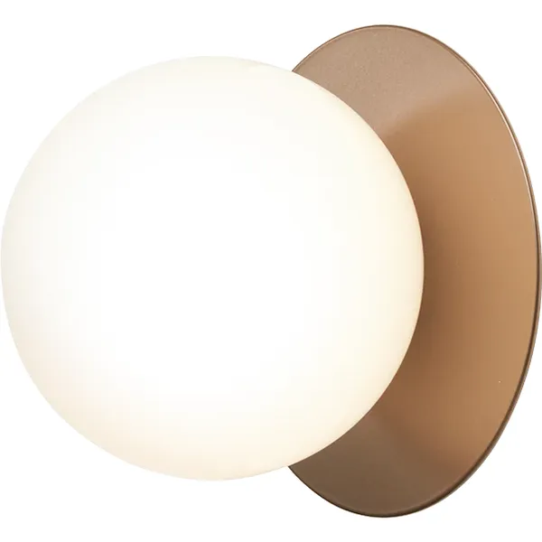 Liila 1 Væg-/Loftslampe 165 cm Mørk Bronze / Opal