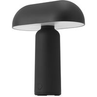 Porta Bordlampe Bærbar Svart