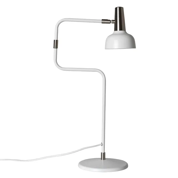 Ray Bordlampe LED Hvid/ Nikkel