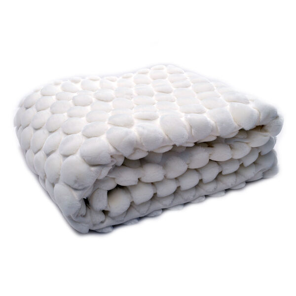 Egg Pledd 130x170 cm Hvit