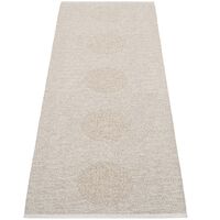 Vera 2.0 Teppe Linen / Stone Metallic 70x200 cm