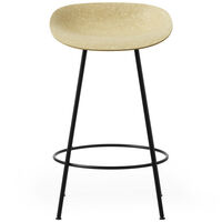 Mat Barstool 65 cm Hemp / Black