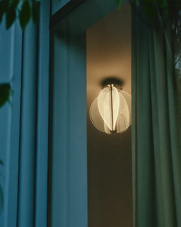 Papylia Loftslampe Ø40 Dark Bronze