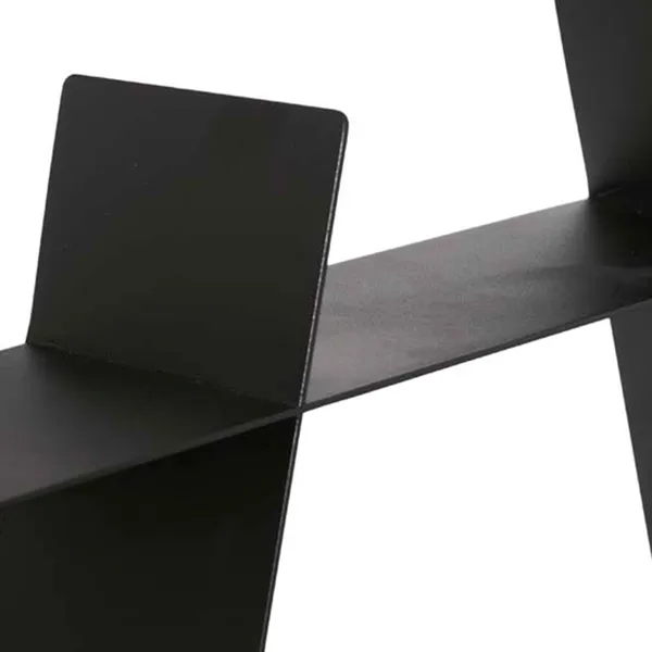 A-shelf Vägghylla M Svart Stål