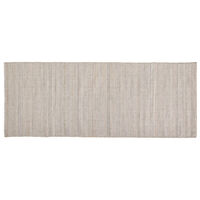 Haze Rug 80x200 cm Light Grey