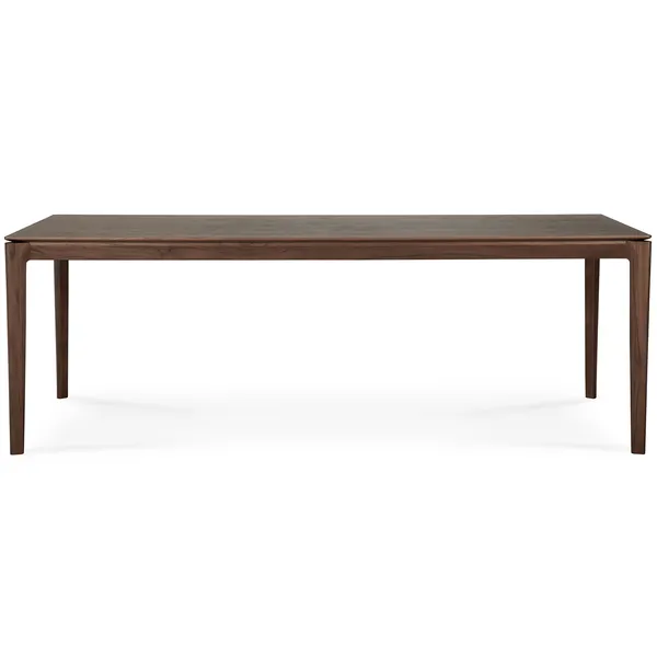Bok Spisebord Sortbejdset Teak 95x220 cm