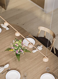 Blush Rail 5 Pendel Warm Beige