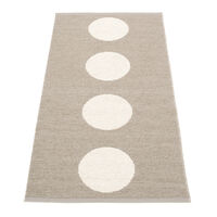 Vera Teppe Mud/Vanilla 70x150 cm