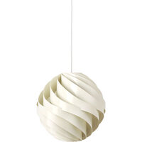 Turbo Pendel Ø 36 cm Glossy Alabaster White