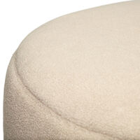 Point Large Sherp Sittpuff Ecru