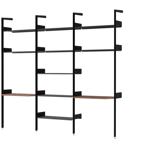 Rombe IF2/IF4/IF5 Hyllesystem Config I Antrasitt