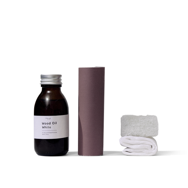 Vedligeholdelsessæt Træolie 100 ml Hvid