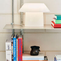 Drome Table Lamp Opal White