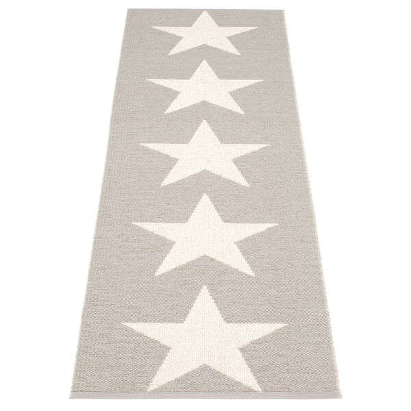 Viggo One Gulvtæppe 70x150 cm Warm Grey/Vanilla