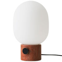 JWDA Bordlampe Red Travertine