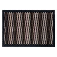 Dot Dørmåtte Sort / Beige 130x90 cm