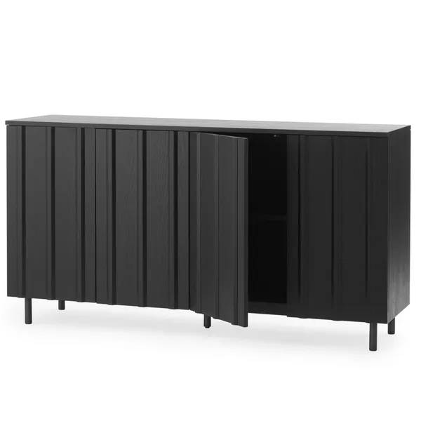 Rib Skænk Sort