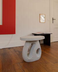 Amé Side Table Grey